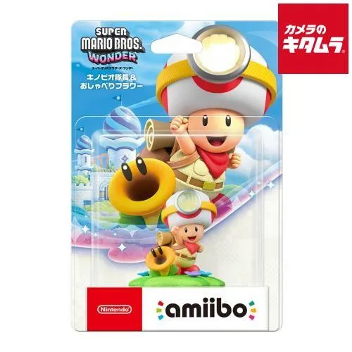 Nintendo amiibo Captain Toad & Talking Flower (Super Mario Series)