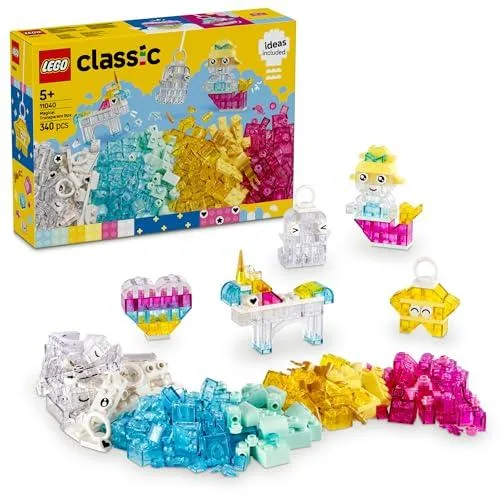 レゴ(LEGO) クラシック まほうのアイデアボックスクリアカラー おもちゃ 玩具 誕生日 プレゼント ブロック 知育 女の子 男の子 子供 5