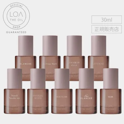 ヘアオイル ロア ザ オイル ケア 30ml LOA THE OIL CARE ロアオイル ロアザオイル ヘアケア アウトバス ラテローズ ブランシュ シトラスベール ジャスミンドレ