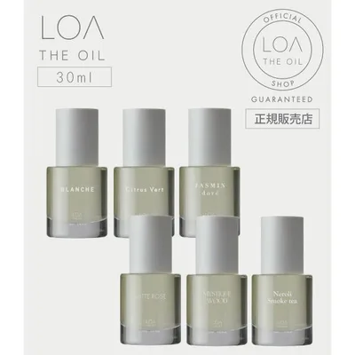 ヘアオイル ロア ザ オイル 30ml LOA THE OIL ロアオイル ロアザオイル ブランシュ シトラス ジャスミン ローズ ネロリ ウッド ボディオイル 正規販売店