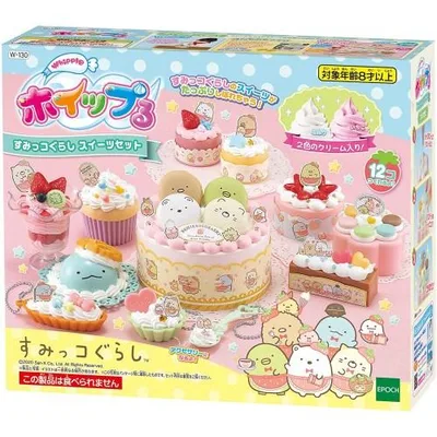 ホイップる W-130 すみっコぐらし スイーツセットおもちゃ こども 子供 女の子 ままごと ごっこ 作る 8歳