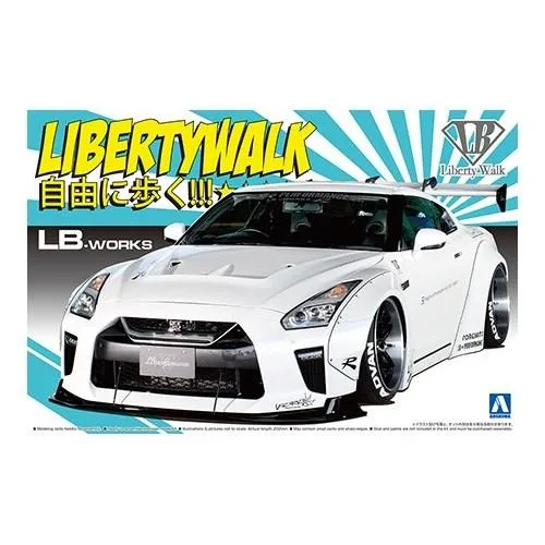 アオシマ LB★ワークス R35 GT-R type 1.5 1/24 【リバティーウォーク 11】 (プラモデル)