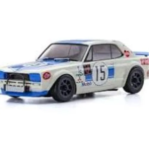ASC MA-020 日産 スカイライン 2000GT-R (KPGC10) レーシング 1972 #15 【MZP472BL】 (ホビーラジコン)
