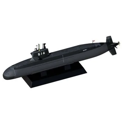 1/350 海上自衛隊 潜水艦 SS-516 らいげい 【JB37】 (プラモデル)