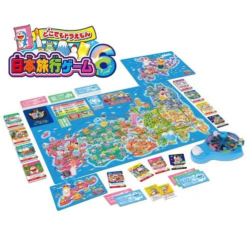 どこでもドラえもん日本旅行ゲーム6おもちゃ こども 子供 パーティ ゲーム 5歳