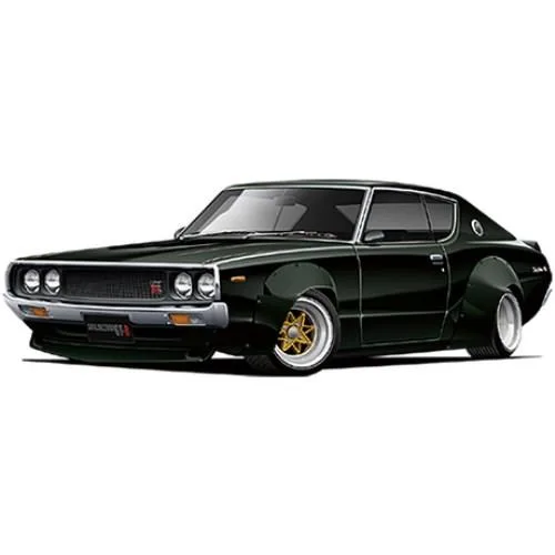 1/24 インチアップシリーズ スカイライン 2000GT-R (KPGC110 型) ワークス仕様 【ID136】 (プラモデル)