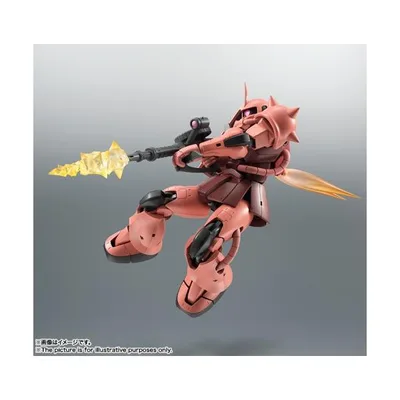 ROBOT魂 『機動戦士ガンダム』 <SIDE MS> MS-06S シャア専用ザク ver. A.N.I.M.E.(再販版) (塗装済み可動フィギュア)【再販】