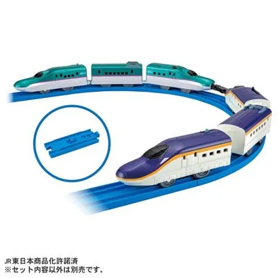 プラレール E8系新幹線&E5系新幹線 ガチャッと連結セットおもちゃ こども 子供 男の子 電車 3歳