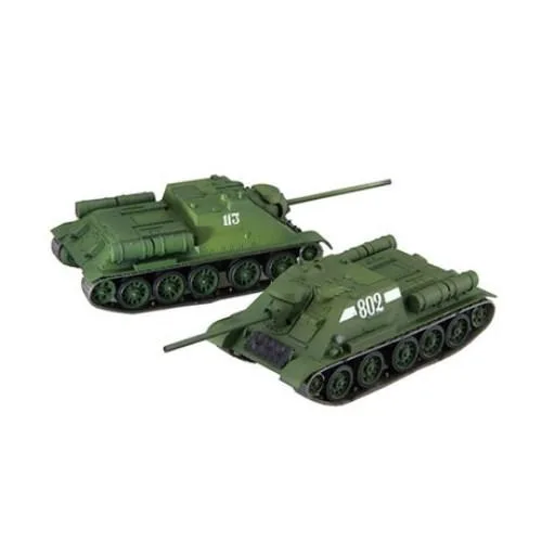 1/76 スペシャルワールドアーマーシリーズ ソビエト駆逐戦車SU-85(2両セット) 【SWA29】 (プラモデル)