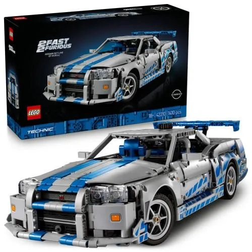 レゴ LEGO テクニック ワイルド・スピード 日産スカイラインGT-R (R34) 42210おもちゃ こども 子供 レゴ ブロック
