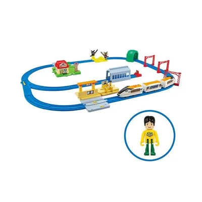 プラレール 情景いっぱい!トミカと遊べる!アクションタウンセットおもちゃ こども 子供 男の子 電車 3歳