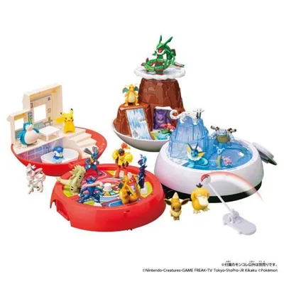 ポケットモンスター モンコレ モンスターボールでゲット!ひろがる!エリアアドベンチャーおもちゃ こども 子供 4歳 ポケモン