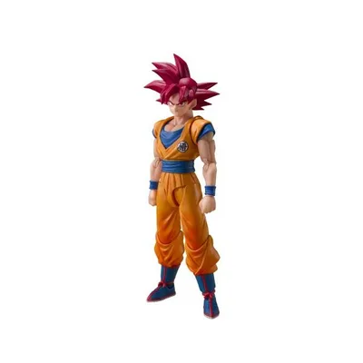 S.H.Figuarts 『ドラゴンボール超』 超サイヤ人ゴッド孫悟空〈神の気を纏いし姿〉 (塗装済み可動フィギュア)【再販】