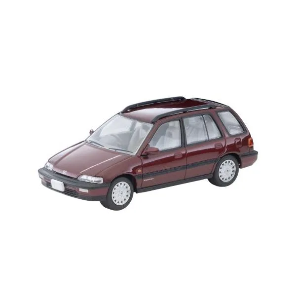 Tomica Limited Vintage NEO 1/64 LV-N297b Honda Civic Shuttle 56i (Red) 1990 (Diecast Car)
