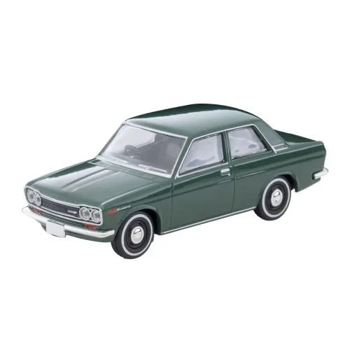 Tomica Limited Vintage NEO 1/64 LV-219a Datsun Bluebird 2-Door Sedan 1400 Standard (Green) 1970 (Diecast Car)