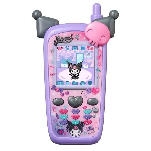 ずっと×2なかよしケータイ サンリオキャラクターズ KUROMI Ver.おもちゃ こども 子供 ゲーム 6歳 マイ メロディ