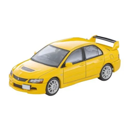 トミカリミテッドヴィンテージ NEO 1/64 LV-N376a 三菱 ランサー エボリューション IX GSR(黄)2005年式 (ミニカー)