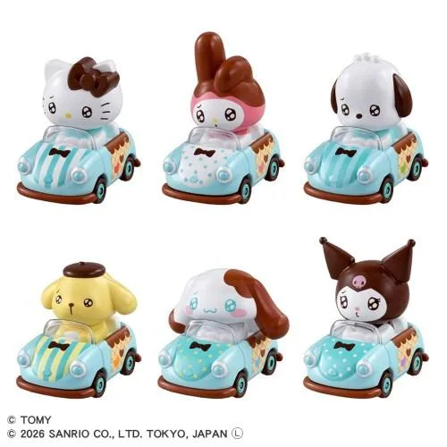 ドリームトミカ TOMICA TUNES SANRIO CHARACTERS Vol.2 DP-BOXおもちゃ こども 子供 男の子 ミニカー 車 くるま 3歳 その他サンリオキャラ