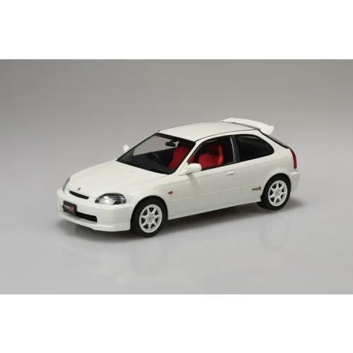 楽プラ スナップカー 1/24 EK9 シビック タイプR 1997 チャンピオンシップホワイト 【09-CW】 (プラモデル)