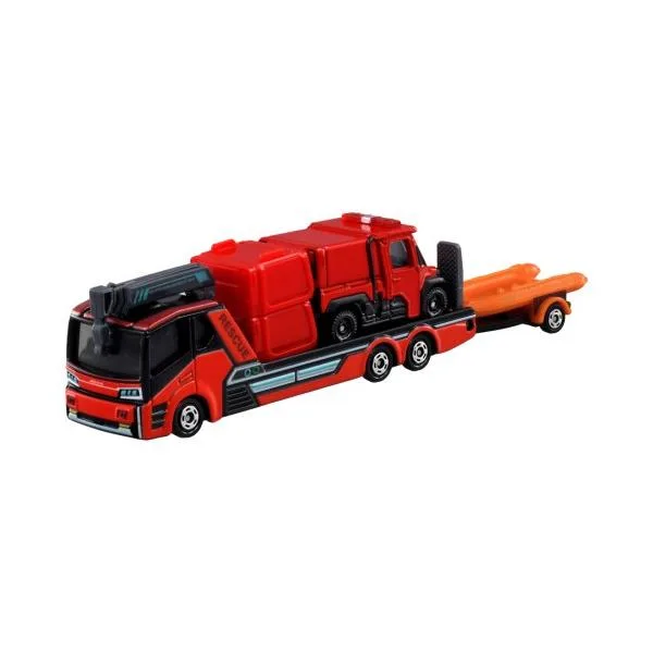 トミカ No.132 モリタ 小型オフロード消防車 レッドレディバグ & 搬送車おもちゃ こども 子供 男の子 ミニカー 車 くるま
