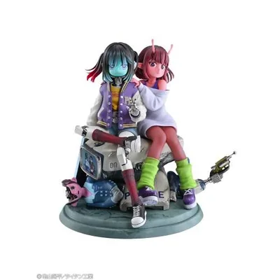 アニメ『銀河特急 ミルキー☆サブウェイ』 チハル&マキナ (彩色済完成品フィギュア)