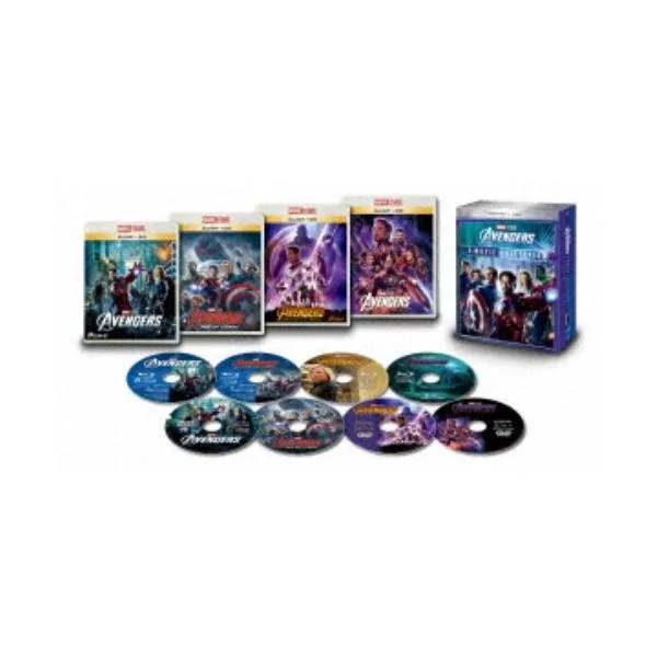 アベンジャーズ:4ムービー・コレクション 【Blu-ray】