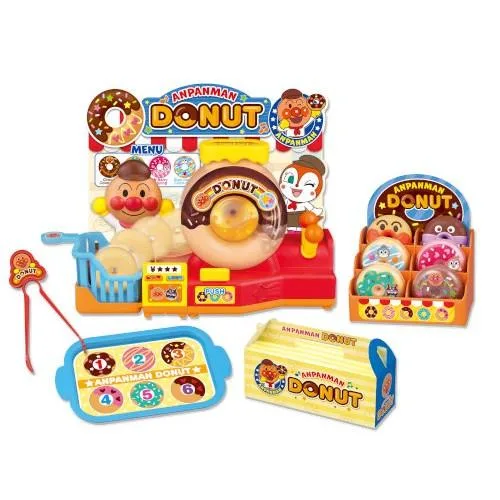くるくるPON!アンパンマン ぷにぷにドーナツ屋さんおもちゃ こども 子供 知育 勉強 3歳