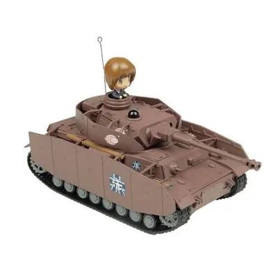 『ガールズ&パンツァー』 1/64 RCバトル戦車道シリーズ IV号戦車H型(D型改) あんこうチーム 車輌単体版 【GPRC-1T】 (プラモデル)