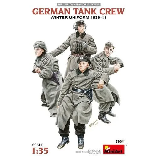 ドイツ軍戦車乗組員 冬服 1939-41年 【MA53054】 (プラモデル)