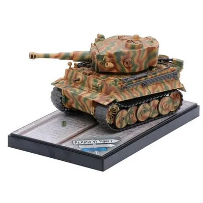 ちび丸ミリタリーシリーズ ティーガーI ミハエルヴィットマン 特別仕様(ディスプレイ用彩色済み台座付き) 【TM-6 EX-2】 (プラモデル)