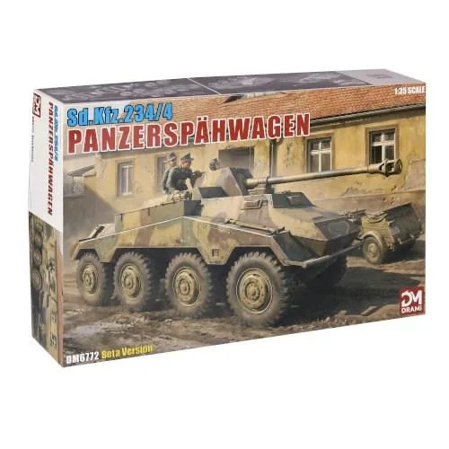 1/35 WW.II ドイツ軍 Sd.Kfz.234/4 パックワーゲン 8輪対戦車自走砲 【DRM6772】 (プラモデル)