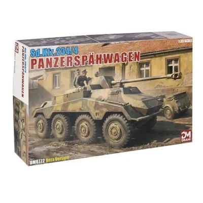 1/35 WW.II ドイツ軍 Sd.Kfz.234/4 パックワーゲン 8輪対戦車自走砲 【DRM6772】 (プラモデル)