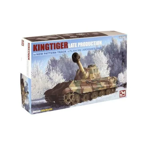 1/35 WW.II ドイツ軍 キングタイガー 後期生産型 w/Kgs 73/800/152履帯 第506重戦車大隊 アルデンヌ 1944 【DRM6900】 (プラモデル)