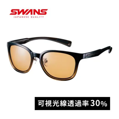 ★10/12までポイント6倍★ スワンズ SWANS DF-Pathway 偏光レンズモデル PW-0065 CBR クリアブラウンハーフ×ブラウン メンズ レディース 偏光 サングラス