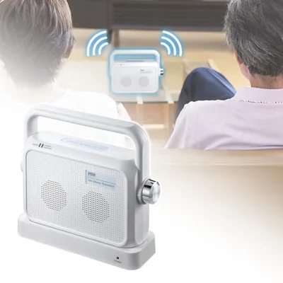 テレビスピーカー ワイヤレス 手元スピーカー 充電式 最大25m 敬老の日 プレゼント TVスピーカー EZ4-SP064W