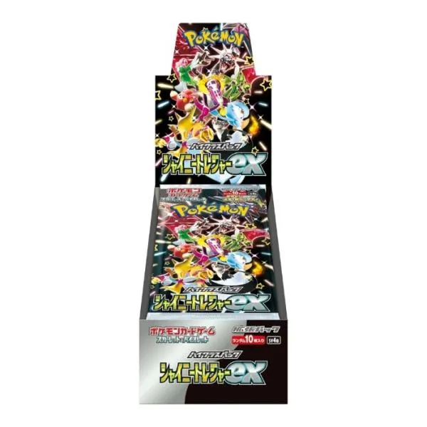 การ์ดเกมโปเกมอน Shiny Treasure EX BOX Scarlet & Violet High Class Pack พร้อมหดใหม่ยังไม่ได้เปิด