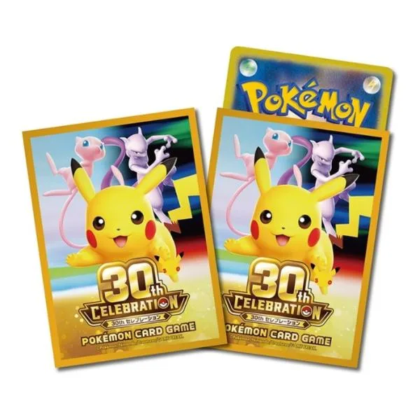 ポケモンカードゲーム デッキシールド プレミアム・グロス 30th CELEBRATION 新品未開封