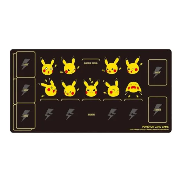 ポケモンカードゲーム ラバープレイマット ピカチュウとかみなり 新品未開封