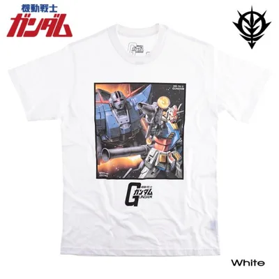 機動戦士ガンダム Tシャツ 半袖 RX-78-2 GUNDAM ジオング 地球防衛軍 モビルスーツ ザク シャア グッズ プレゼント メンズ アニメ コレクター ストリート