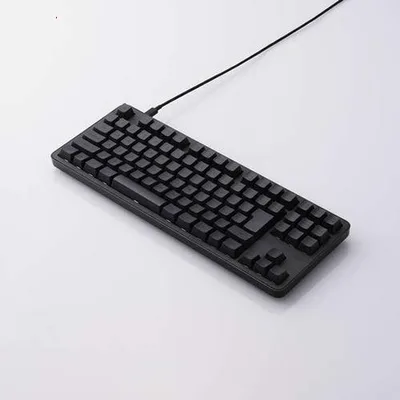爆買ELECOM エレコム Leggero USB有線メカニカル テンキーレスキーボード TK-MC31UKLBK 赤軸 ブラック