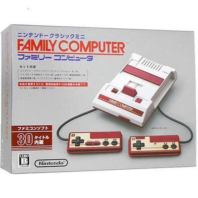 爆買【中古】任天堂 ニンテンドークラシックミニ ファミリーコンピュータ 外箱いたみ 元箱あり
