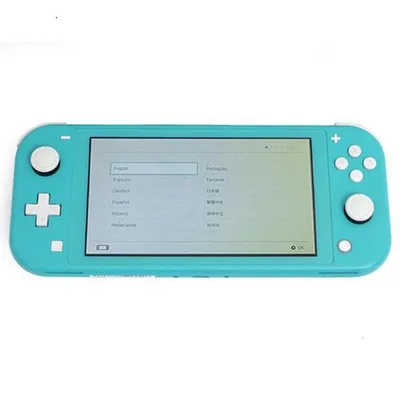 【中古】任天堂 Nintendo Switch Lite(ニンテンドースイッチ ライト) HDH-S-BAZAA ターコイズ 本体のみ 液晶画面いたみ