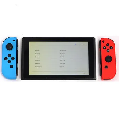 爆買【中古】任天堂 Nintendo Switch ネオンブルー/ネオンレッド 本体・Joy-Conのみ 液晶画面いたみ