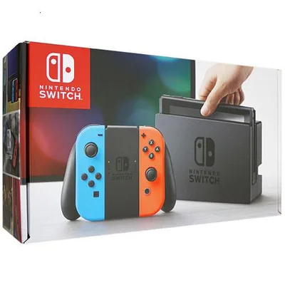 【中古】任天堂 Nintendo Switch ネオンブルー/ネオンレッド いたみ 元箱あり