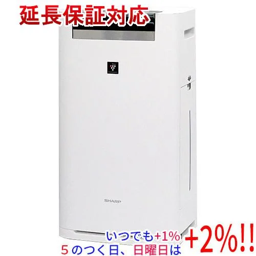SHARP 加湿空気清浄機 プラズマクラスター25000搭載 KI-JS70-W ホワイト【いつでも+1%!5のつく日と日曜日は+2%!】 爆買