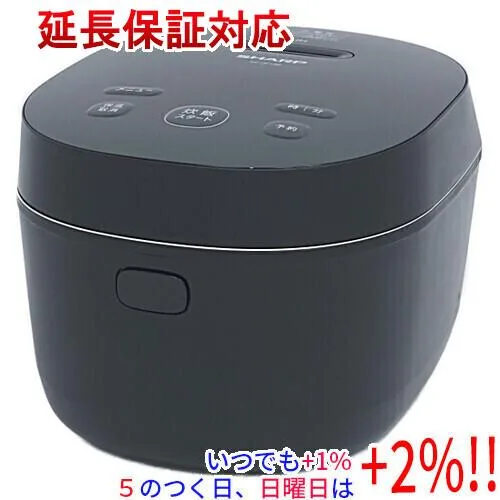 SHARP IHジャー炊飯器 5.5合 KS-HF10B-B ブラック【いつでも+1%!5のつく日と日曜日は+2%!】 爆買