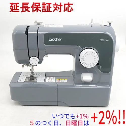 ブラザー工業 コンパクト電動ミシン センシア10G ETX6731【いつでも+1%!5のつく日と日曜日は+2%!】 爆買