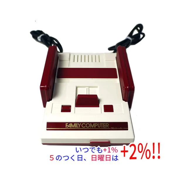 【中古】任天堂 ニンテンドークラシックミニ ファミリーコンピュータ 本体のみ【いつでも+1%!5のつく日と日曜日は+2%!】 爆買