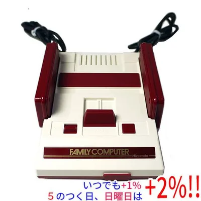 【中古】任天堂 ニンテンドークラシックミニ ファミリーコンピュータ 本体のみ【いつでも+1%!5のつく日と日曜日は+2%!】 爆買