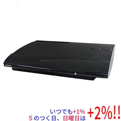 【中古】SONY プレイステーション3 500GB ブラック CECH-4300C 本体のみ【いつでも+1%!5のつく日と日曜日は+2%!】 爆買
